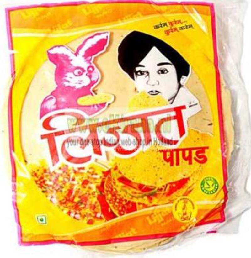PAPADS LIJJAT URID 20X200G