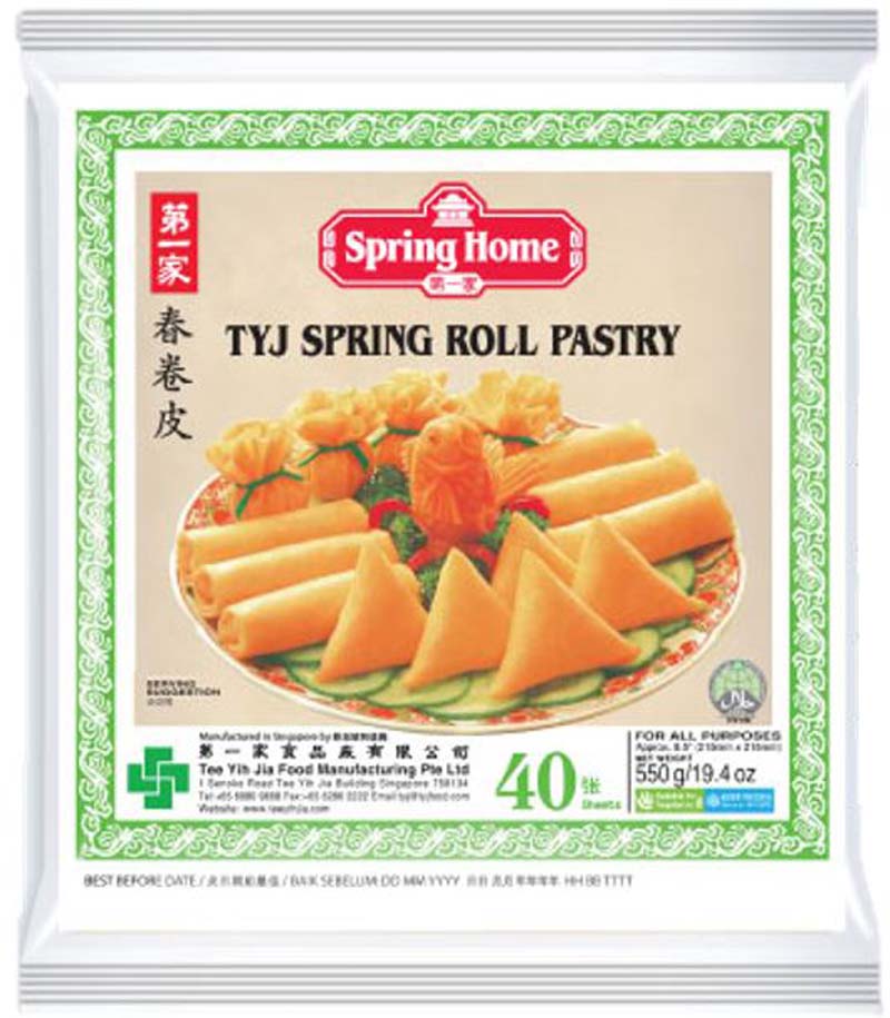 SPRINGROLL PASTRY 215MM 20X550G TYJ BIG