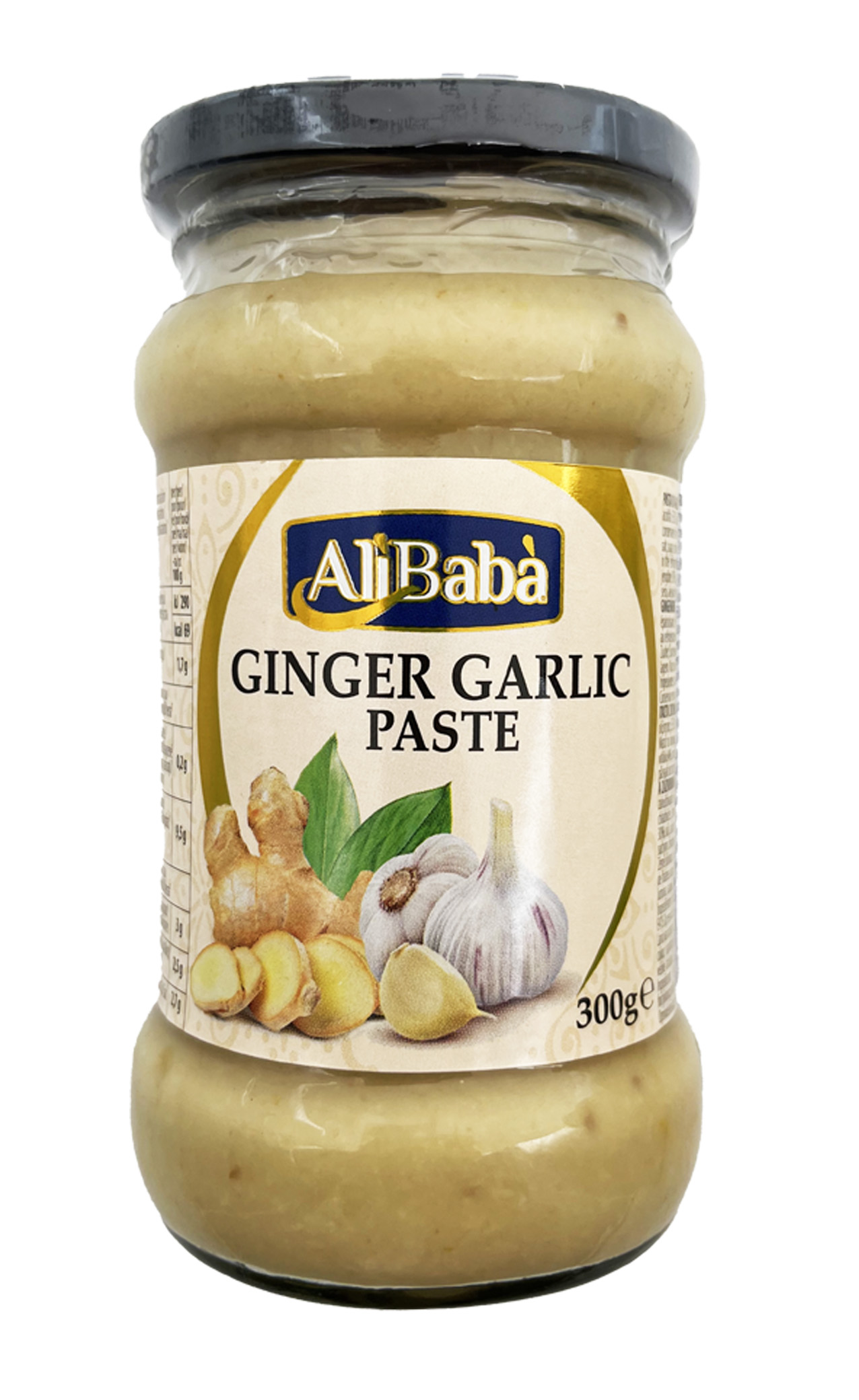 GARLIC & GINGER PASTE ALI BABA 12X300G