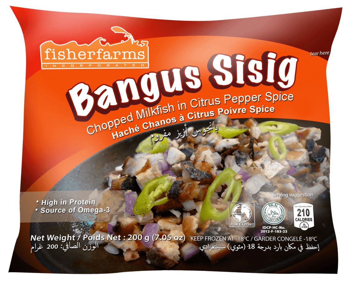PH GELO BANGUS SISIG CHOPPED 40X200G FF - FreshTropical
