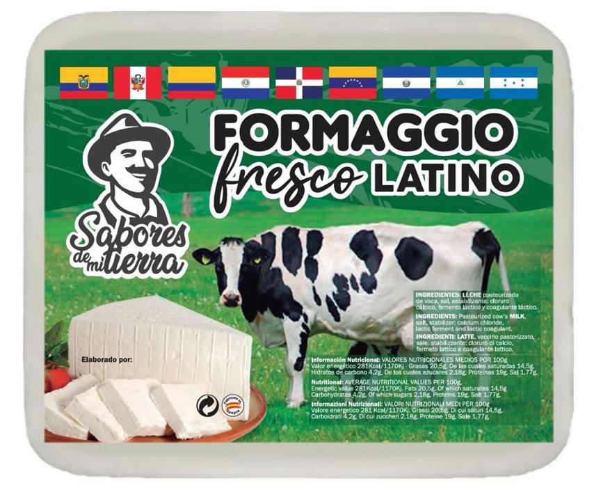 FORMAGGIO CAMPESINO 32X300G "VERDE" SMT