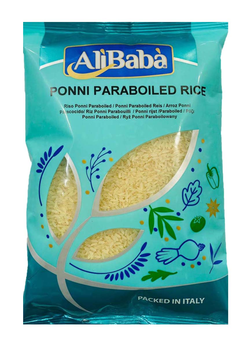 RISO S.I ALI BABA PONNI PARBOILED 4X5KG - FreshTropical