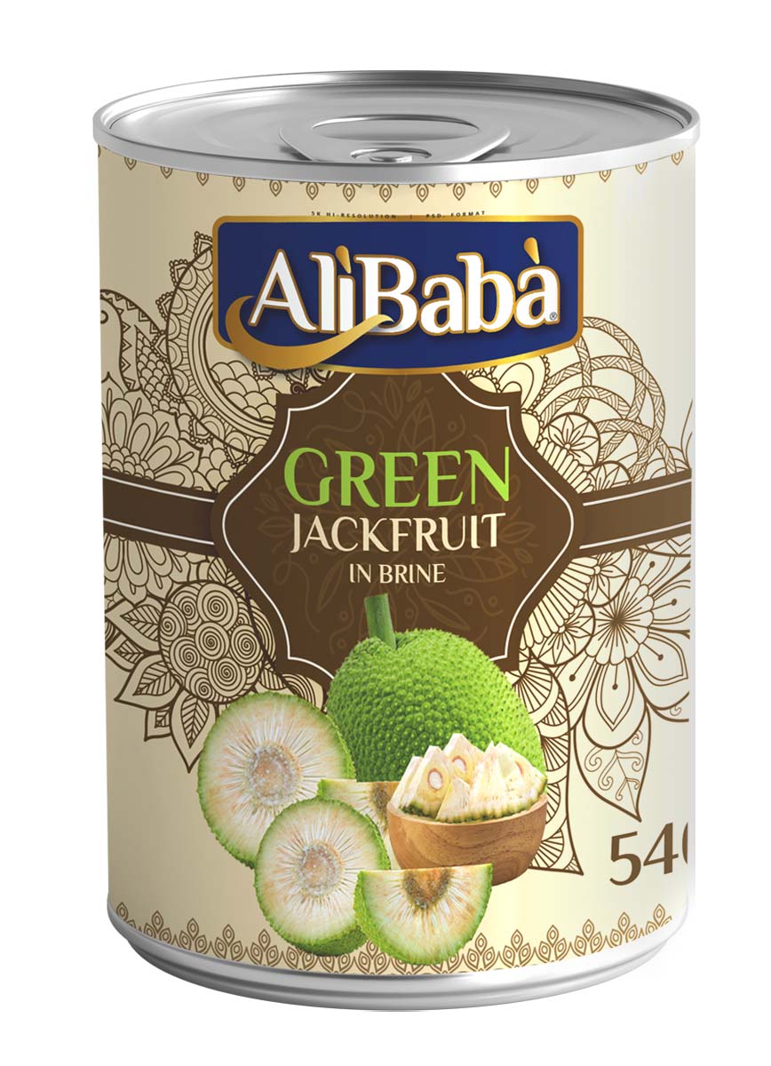 CANNED JACKFRUIT GREEN ALI BABA 24X540G