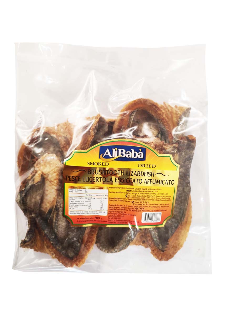 SMOKED D.LIZZARD FISH ALI BABA 20x200GR