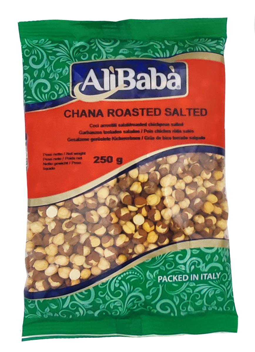 CHANA ROASTED SALTED ALI BABA 15X250G