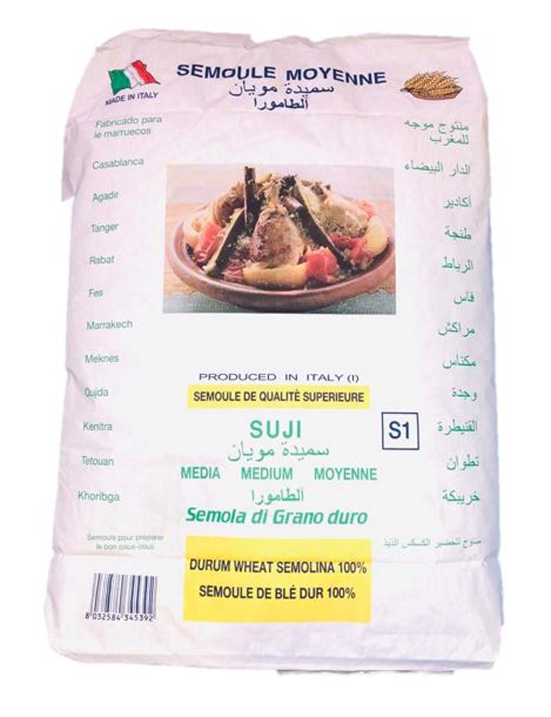 CPDURO WHEAT SEMOLINA 25KG MEDIUM