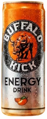 BUFFALO ENG. DRINK MANGO/ORANGE 24X330ML